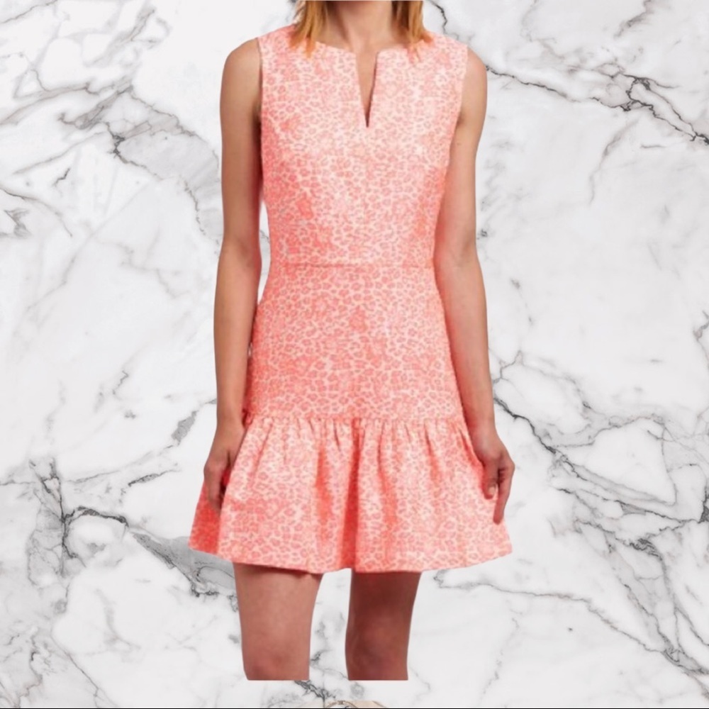 Juicy Couture  Pink Maui Leopard Jacquard Dress 4